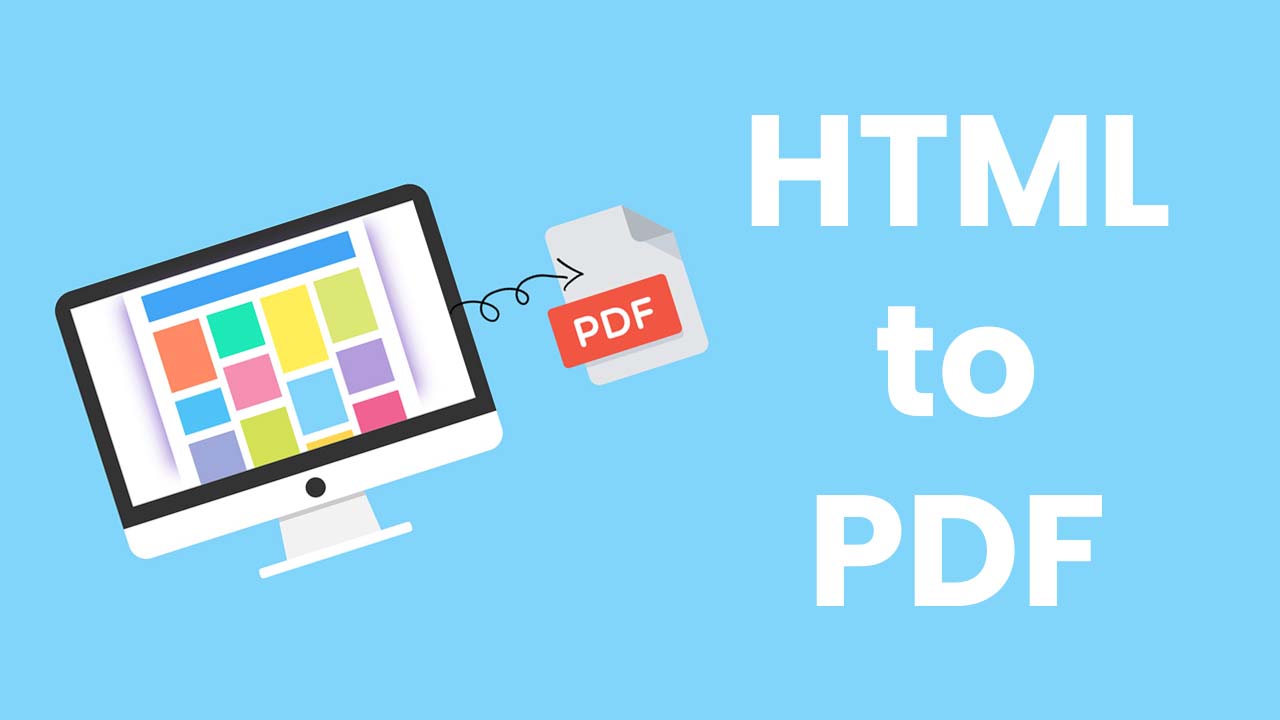 Easy way to convert HTML to PDF using Javascript